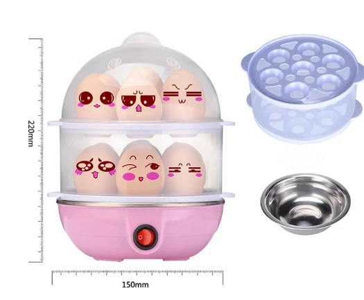 Яйцеварка многофункциональное устройство для укладки яиц машина для приготовления яиц в сухом отваре мини-вареники на пару и овощи 14 яиц