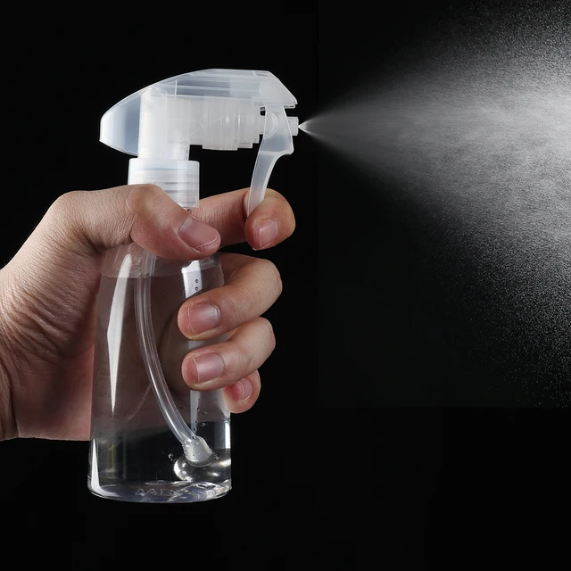 120ml 2 Color Salon Hair Cutting Spray Bottle Stainless Steel Ball