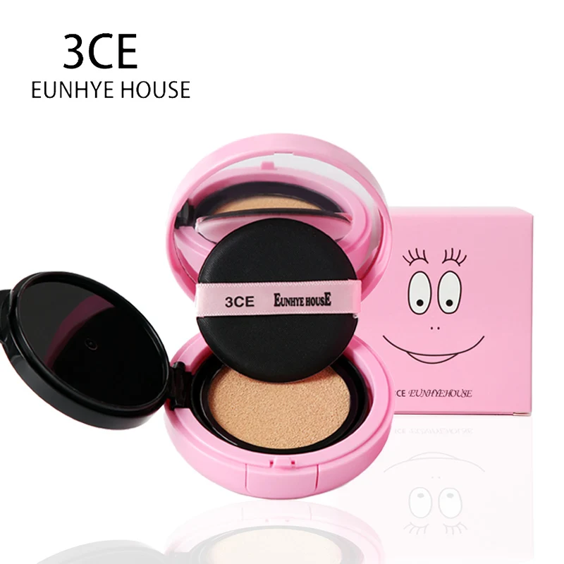 

3CE Eunhye House Brand Face Makeup Air Cushion CC Cream Loose Enhance Skin Color Lasting Makeup Air Cushion BB Cream Cosmetics