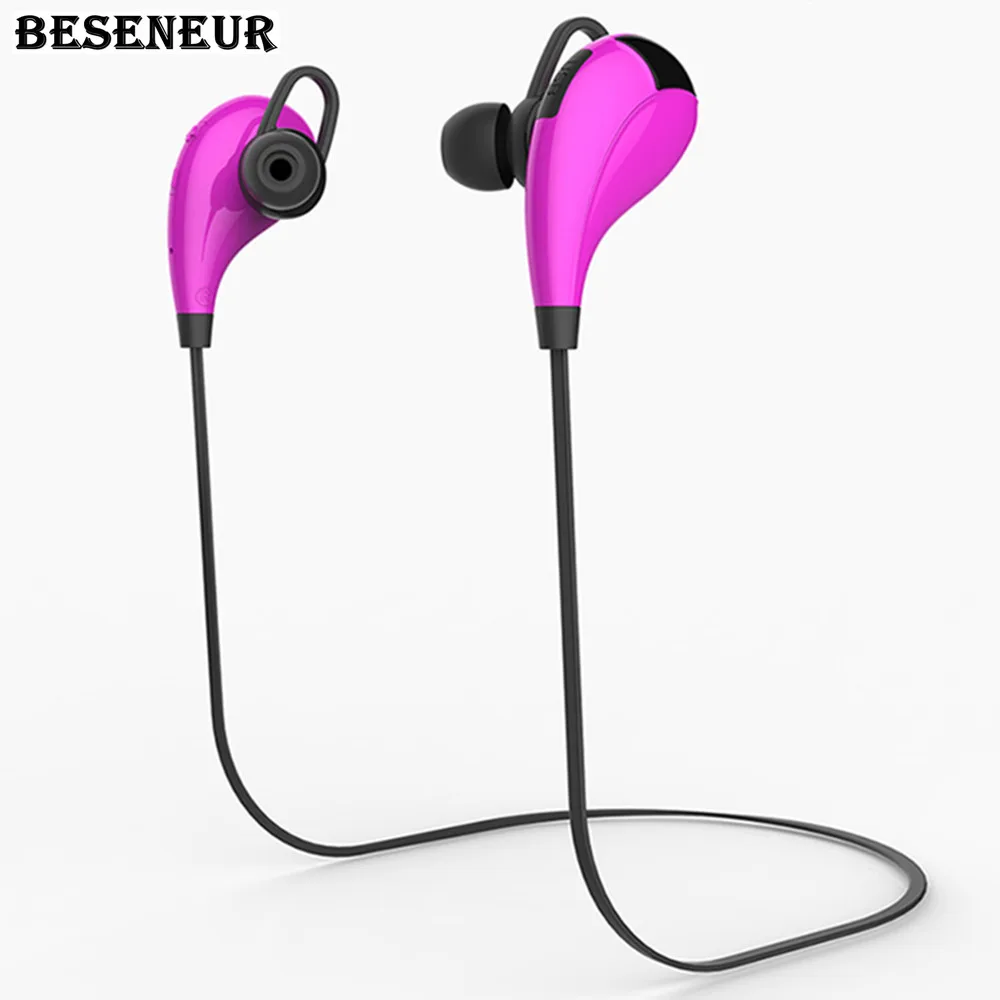 Beseneur Y822 спортивные Bluetooth наушники беспроводные с микрофоном устойчивое