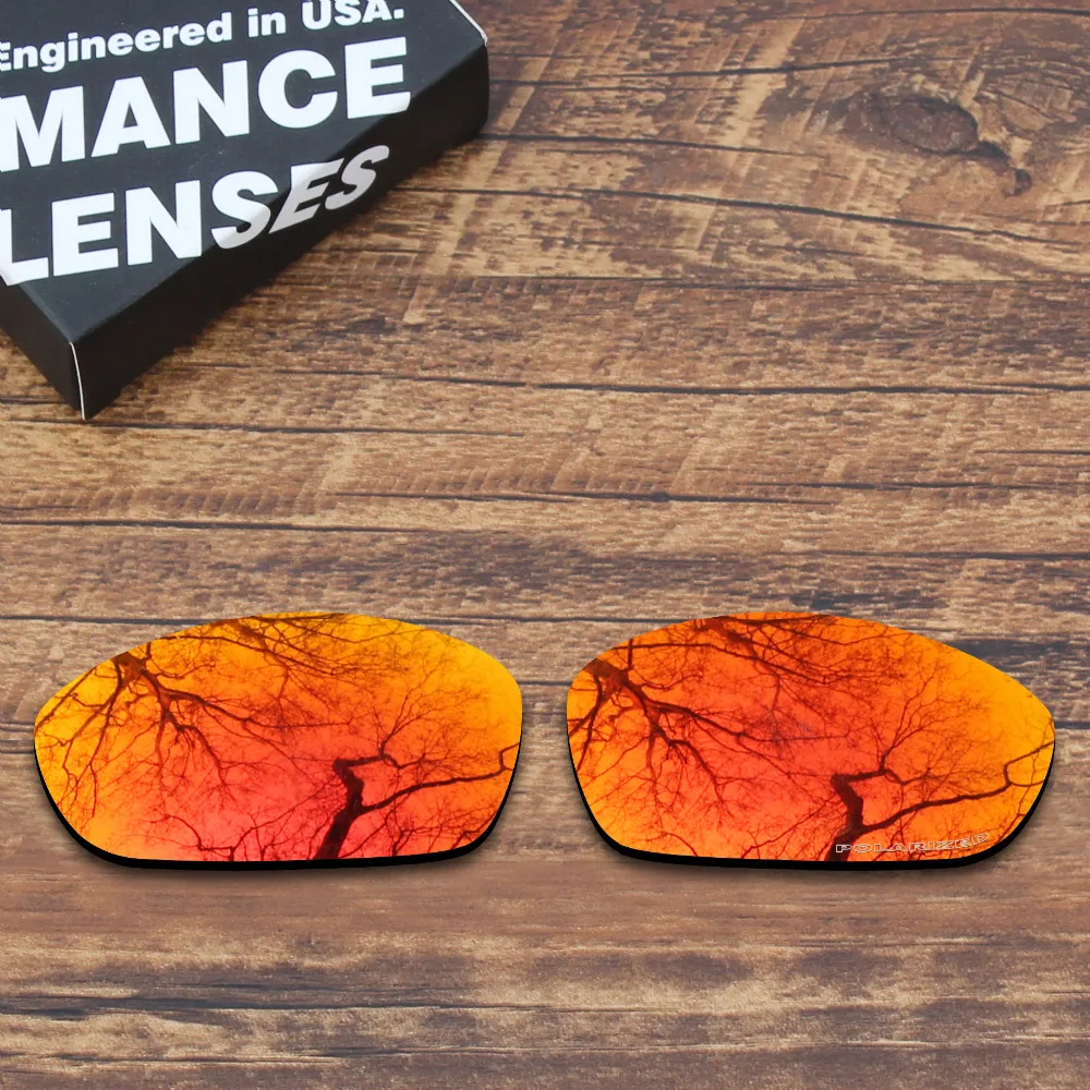Toughasnails противостоять морской коррозии ПОЛЯРИЗОВАННЫЕ замены Оптические стёкла для Oakley прямая куртка 2007 Солнцезащитные очки для женщин оранжевый, красный