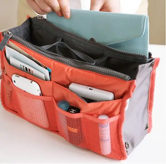 

Portable Women Maternity Makeup Organizer Bag Cosmetic Toiletry Travel Kits Storage Handbag Mummy Diaper Bag Stroller Bag