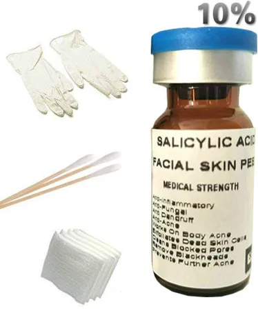 Antienvelhecimento da Casca do Ácido Enrugam a Pele Solta e Seca-remove os Calos Salicílico de 5 10% para as Cicatrizes da Acne Tratamento Oleosa Calos ml