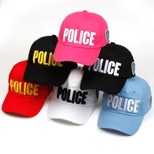 Бренд, новинка, модная мужская Кепка с надписью «POLICE», Повседневная хлопковая бейсболка для женщин, летняя кепка, высокое качество, Bone