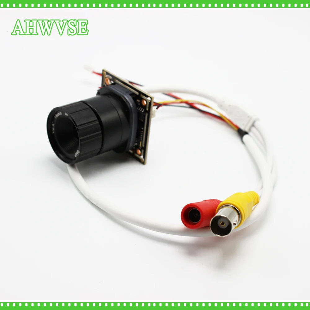 HD Cmos 1200tvl DIY CCTV камера модуль IRCUT Широкий формат в помещении для купольная камера охранного видеонаблюдения