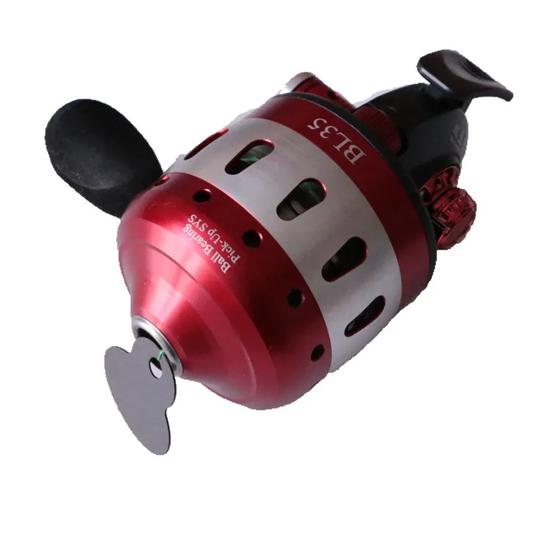 BL35 7BB 308g Spincast بكرة الداخلية خط الصيد بكرة بكرات معدنية اصطياد السمك بواسطة صنارة إطلاق بكرة