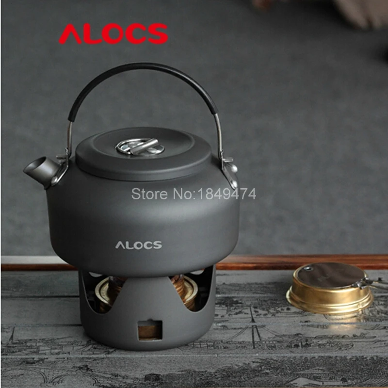 

Alocs CW-K02 0.8L Camping Kettle Cookware Water Pot Teakettle Ultralight Camping Equipment Cooking Pots Tencere Picnic Tool 100g