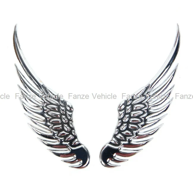 Free Shipping New Universal Car 3d Metal Angel Wings Aile Logo Emblem Marker Decal Sticker Sticker Logo Sticker Remover Carcar Sticker 3d Aliexpress