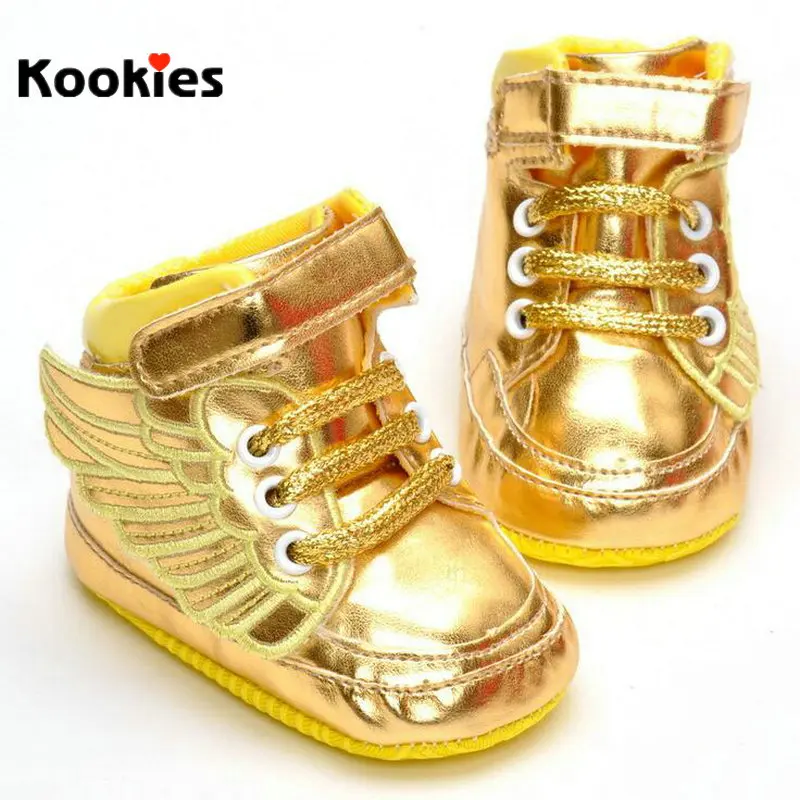 2017 New Baby Boys Girls Shoes Angel Wing Newborn Shoes