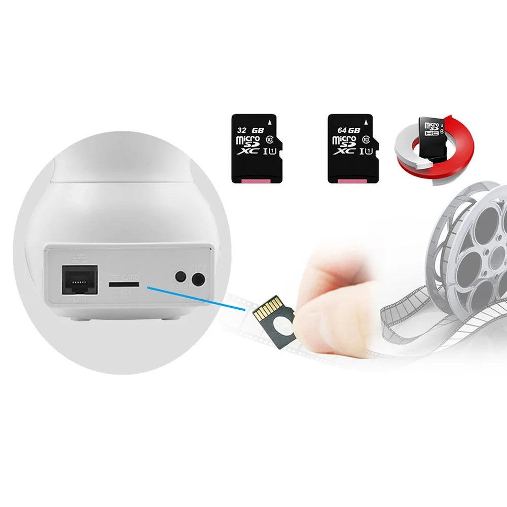 Ip камера V380 1080 P WiFi для домашней безопасности ip видеонаблюдения ночное видение