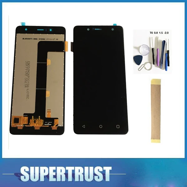 

For Prestigio Muze B5 PSP5520DUO PSP5520 PSP 5520 LCD Display+Touch Screen Digitizer Black Gold + Tape Tool