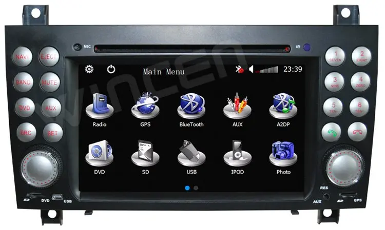 Top 7" Car DVD Player for BENZ SLK 171 (2004-2011) with 3D Menu, ipod control phone book Free Shipping & Free map 2 Top 7" Car DVD Player for BENZ SLK 171 (2004-2011) with 3D Menu, ipod control phone book Free Shipping & Free map 2