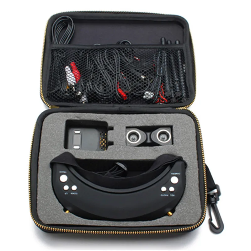 Skyzone SKY02 5.8g 32ch FPV video glasses head tracking support to receive high resolution 4
