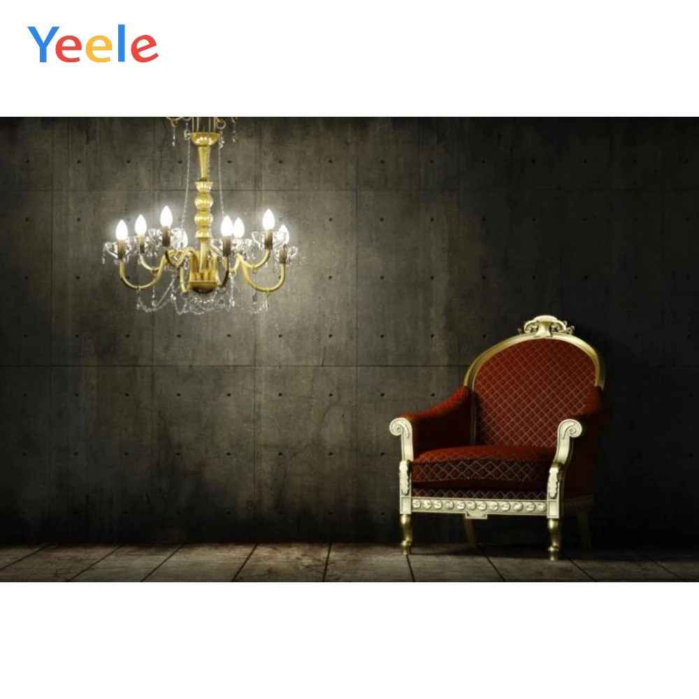 

Yeele Chandelier Armchair Room Interior Portrait Photography Backgrounds Customized Photographic Backdrops For Photo Studio