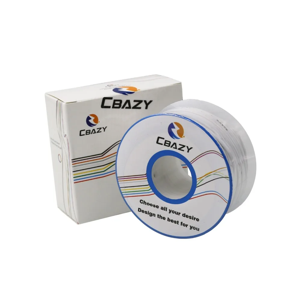 CBAZY силиконовый 22AWG 25 м гибкий провод и кабель многожильный из луженой меди 10