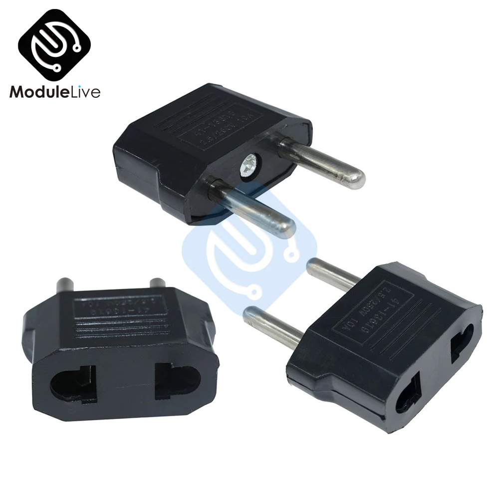 5pcs High Quality Power Supply Adapter Usa Us Regulation To European