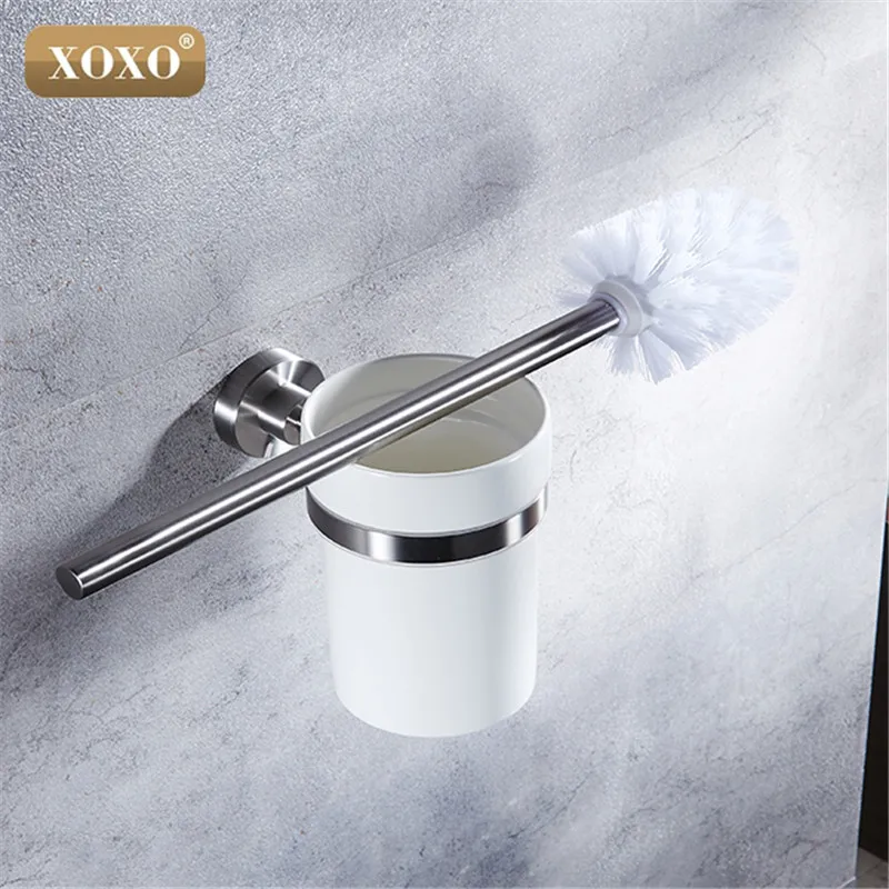 XOXOFree Shipping Toilet Brush Holder,Solid Construction Bathroom