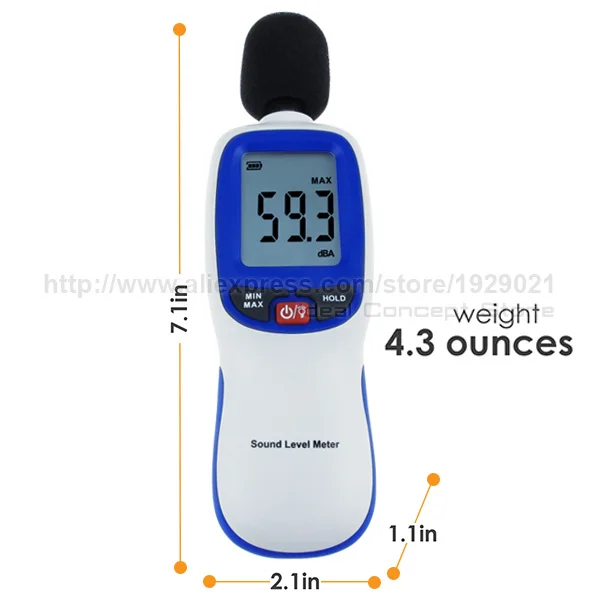 5-Ideal-Concept-sound-level-meter-SLM-30-Dimension
