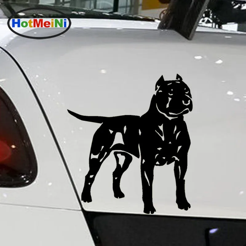 Pit Bull Car Sticker Car Styling Reflective Silver Bumper//Window//Laptop Decal