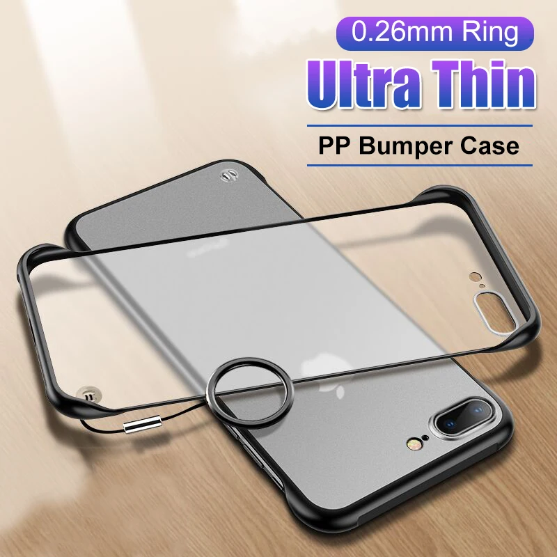 

Luxury Ultra Thin 0.26mm PP Case On The For IPhone 6 6s 7 8 Plus Shockproof Soft Case For IPhone 8 7 6 6s Plus Phone Case Cover