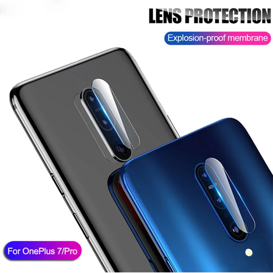 3 шт прозрачное закаленное стекло для объектива камеры OnePlus 6 T Задняя стеклянная