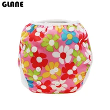 Детские Плавание пеленки ТПУ Водонепроницаемый маленьких Купальники для малышек герметичные новорожденных Плавание многоразовые подгузники детские Одежда заплыва подгузники