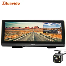 Bluavido 8″IPS Car DVR GPS 4G Android Navigation ADAS Full HD 1080P Dash Camera Dual Lens car video Recorder Remote Live monitor