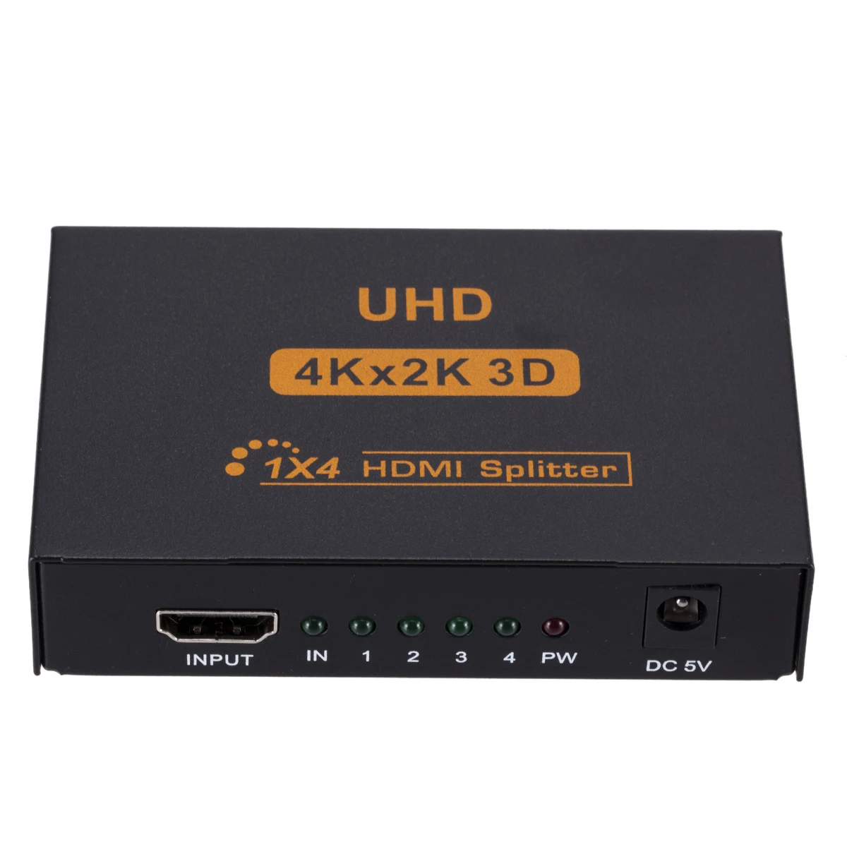 HDMI сплиттер Full HD UHD 3D 4K* 2K Full HD 1X4 2160p HDMI сплиттер коммутатор 4 порта концентратор усилитель повторителя для HDTV