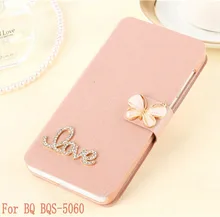 

Flip back Skin Capa For BQ BQ-5060 Cover 5.0" Leather + Soft Silicone Cases For BQ BQS 5060 Slim Case phone coque fundas bags