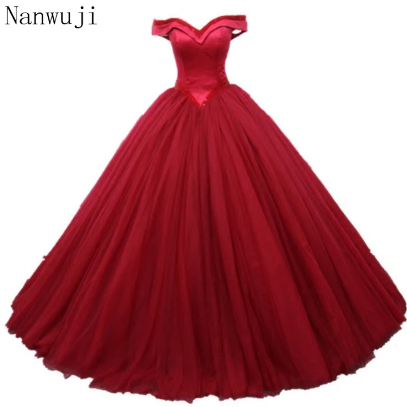 

Bling Bling Red Evening Dresses Long Sweetheart Applique Beaded Floor Length Saudi Arabic Evening Gowns Women Formal Dresses