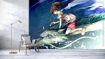 

[Self-Adhesive] 3D Spirited Away 88 Japan Anime Wall Paper mural Wall Print Decal Wall Murals