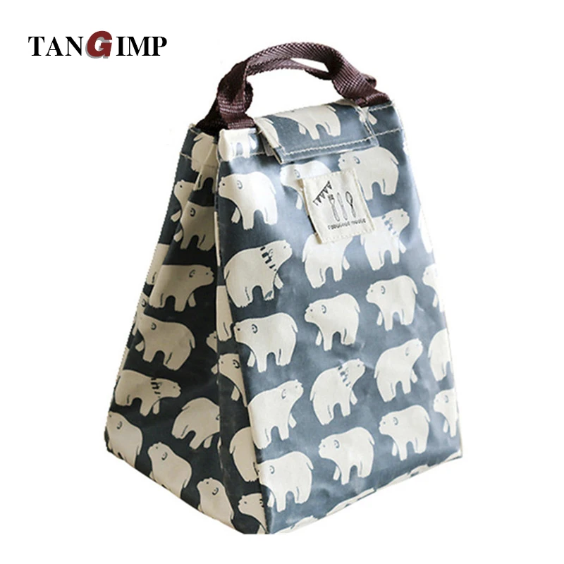 Tangimp Picnic Cooler Bags Bear Cold Insulated Lunch Bag For Women Tangimp Picnic Cooler Bags Bear Cold Insulated Lunch Bag For Women Water Resistant Cotton S Thermal Kids In From Luggage