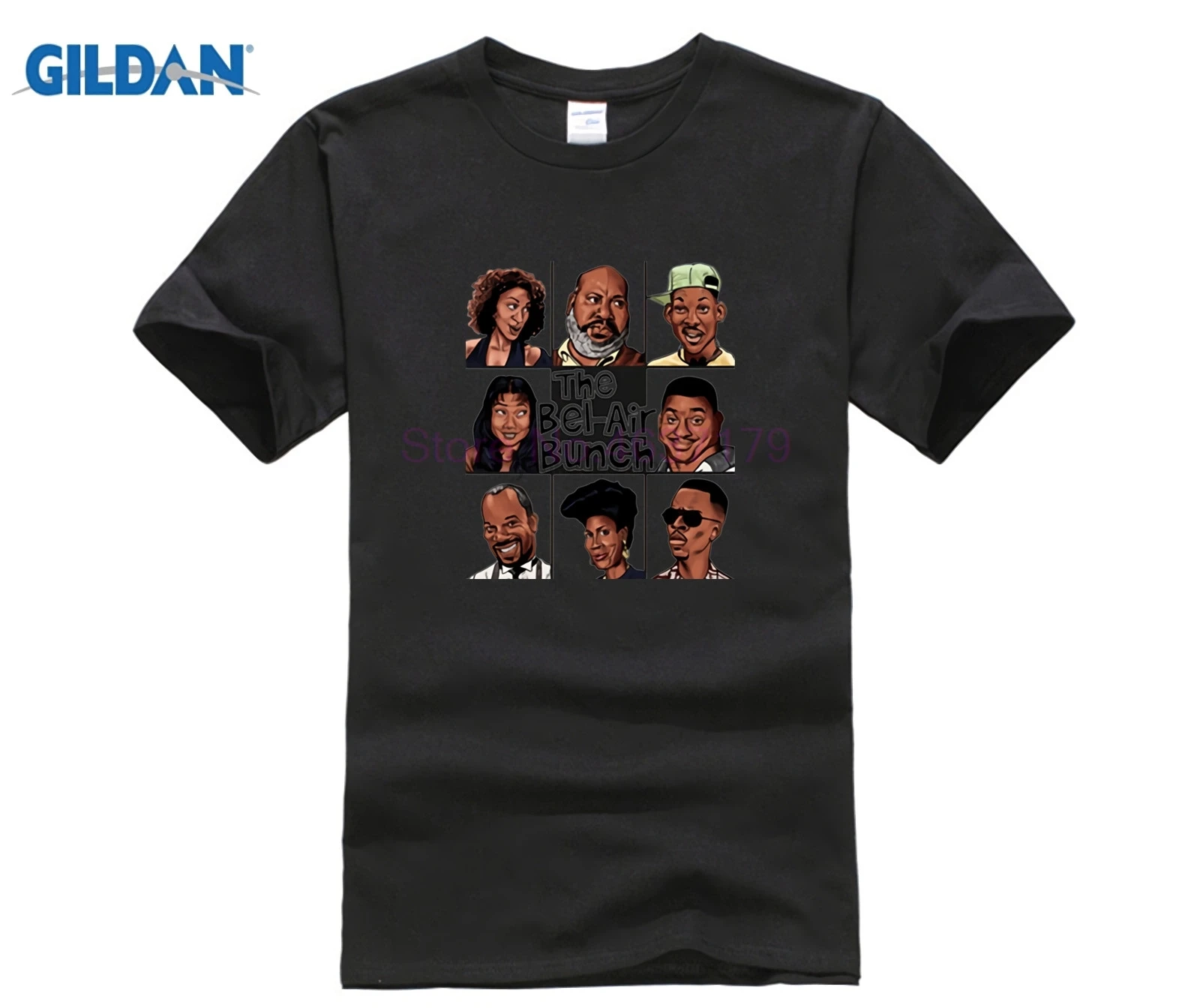 Поп ТВ шоу Fresh Prince of Bel Air Футболка мужская повседневная футболка Аниме Мужская