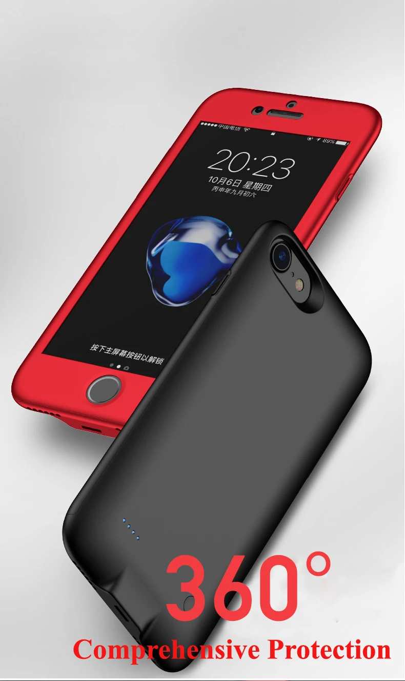 Battery Charger Cases For iPhone 7 7g iPhone7 NH-B013 Details (01) Nohon Bateria Case For Apple iPhone 7 i Phone 7 7g