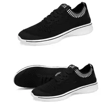 Новинка; Мужская сетчатая поверхность дышащие кроссовки; мягкая обувь на плоской подошве; бейсбольная спортивная обувь; Новинка; zapatillas hombre Chaussures; обувь высокого качества