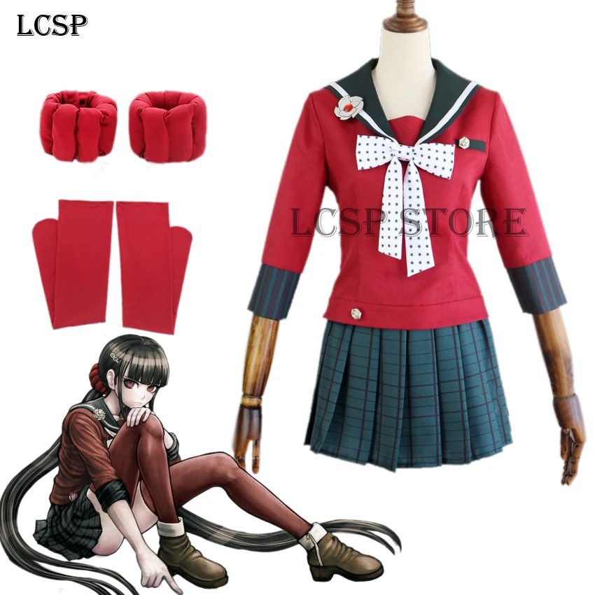 LCSP Новинка Danganronpa V3 Harukawa Maki Akamatsu kaede чабашира тенко косплей костюм все персонажи