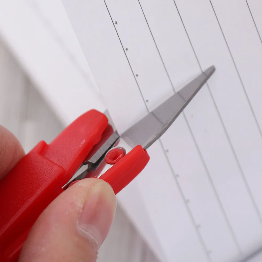1 шт. u-образные ножницы для вышивания крестиком, сделай сам, безопасная крышка, пластиковая ручка, пряжа для вышивания, швейные принадлежности