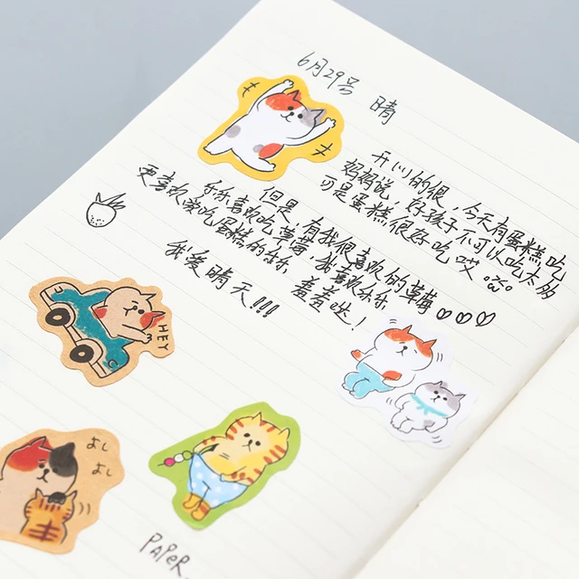 Lovely Cartoon Baby Egg Baby Mini Paper Sticker Decoration Diy Ablum Diary  Scrapbooking Label Sticker Kawaii Stationery - Stationery Sticker -  AliExpress