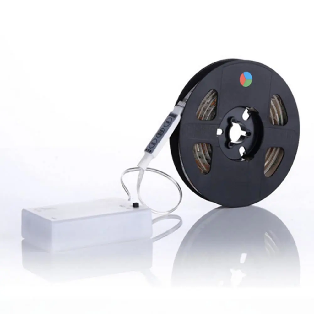 Buy RGB LED Strip Lights with Battery Box Waterproof