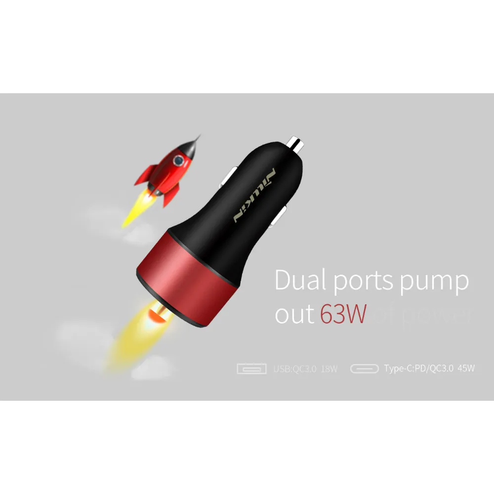 Nillkin 3.0 الهاتف المحمول شاحن سيارة شاحن usb تهمة سريع 2 منفذ usb سريع شاحن سيارة لسامسونج s9 فون x اللوحي شاحن Nillkin 3.0 الهاتف المحمول شاحن سيارة شاحن usb تهمة سريع 2 منفذ usb سريع شاحن سيارة لسامسونج s9 فون x اللوحي شاحن