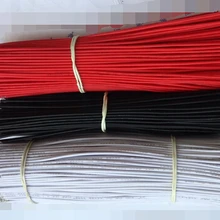 30 шт Красный Черный и белый 22AWG соединительный провод пикап провод для гитары и Другое музыкальный инструмент