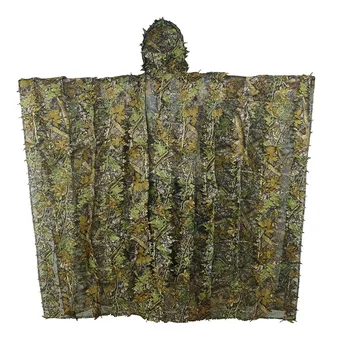 

Outdoor Camo Ghillie Suit 3D Leafy Camouflage Clothing Jungle Woodland Hunting