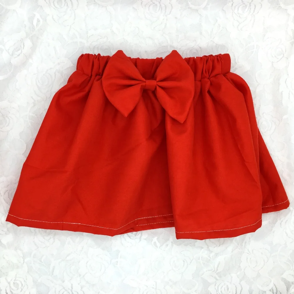 Красочные Детские юбки для зигзаг Chevron печати Мини-юбки летняя хлопковая юбка-американка с большой бант новорожденных День рождения Юбки для женщин