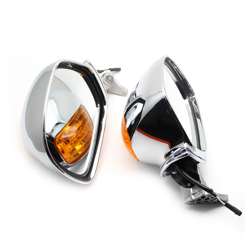 Hot sell Motorcycle Left &amp Right Rear View Mirrors Turn Signals For Honda Goldwing GL1800 F6B 13-17 2014 2015 2016 2017 |