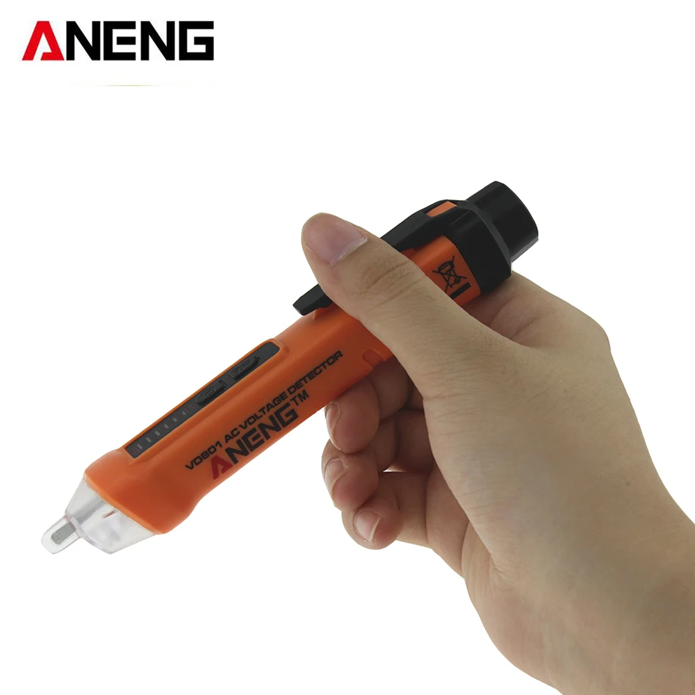 

ANENG VD801 high quality non contact testing penci 12 - 1000 V AC voltage detector auto power off of the electric test pencil