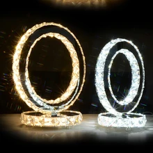 Lampada, светодиодные настольные лампы для гостиной, теплая спальня, Современный хрустальный Настольный светильник, Высококачественные энергосберегающие лампы в европейском стиле