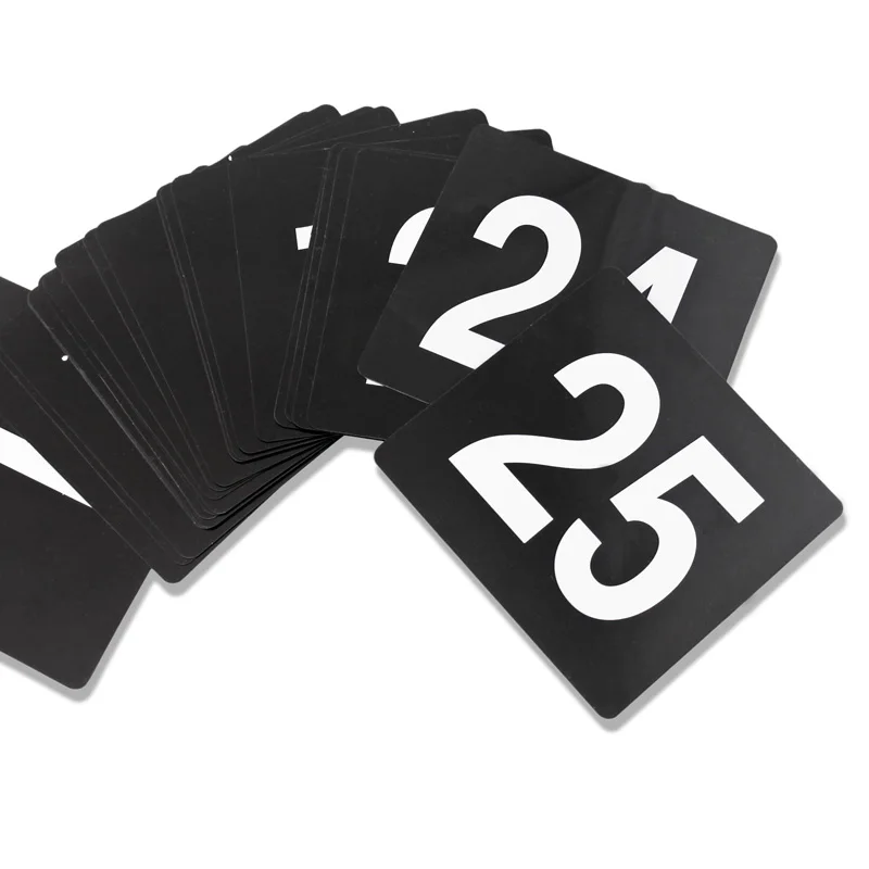 double plastic table numbers (9)