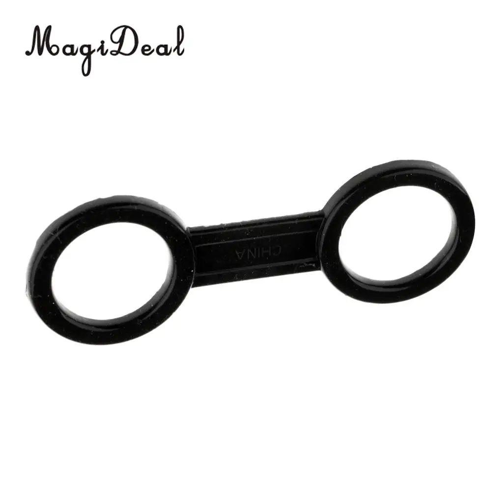 MagiDeal Hot 1Pc Scuba Diving Dive Silicone Snorkel Mask Strap Keeper Clip Holder Retainer Snorkeling Gear Equipment Acce Black