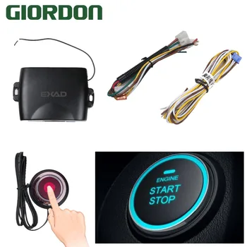 

Car Alarm Engine Starline Push Button Start Stop RFID Lock Ignition Switch Keyless Entry System Starter Anti-theft System GD289A