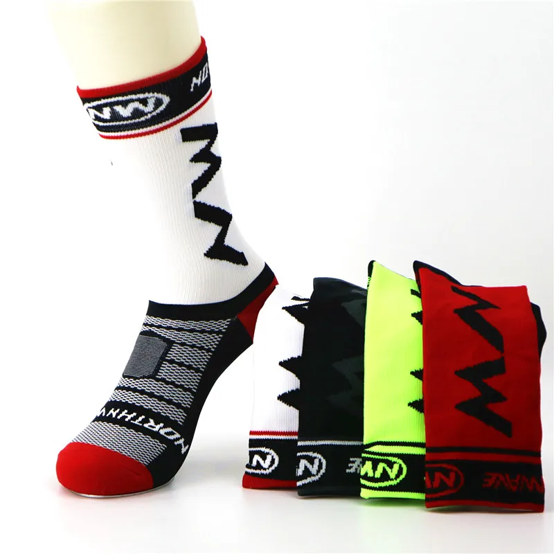 

2019 Coolmax Sport Cycling Running Socks Breathable Basketball Football Cycling Team Socks